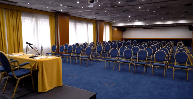 Sala Oceani é muito espaçosa sendo também adequada para eventos