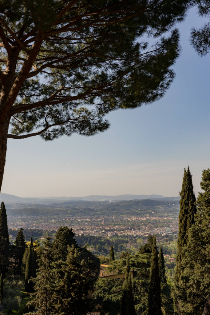 Hotel und Restaurant für Veranstaltungen mit Blick auf Florenz