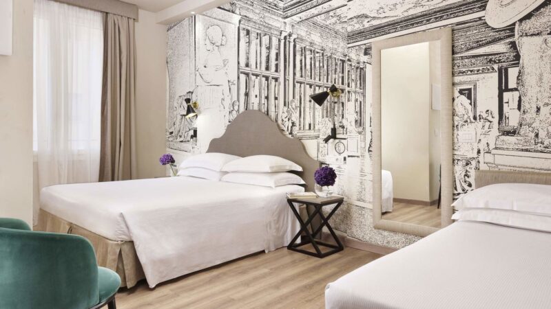 Quartos de luxo do FH55 Med Executive Hotel em Florença